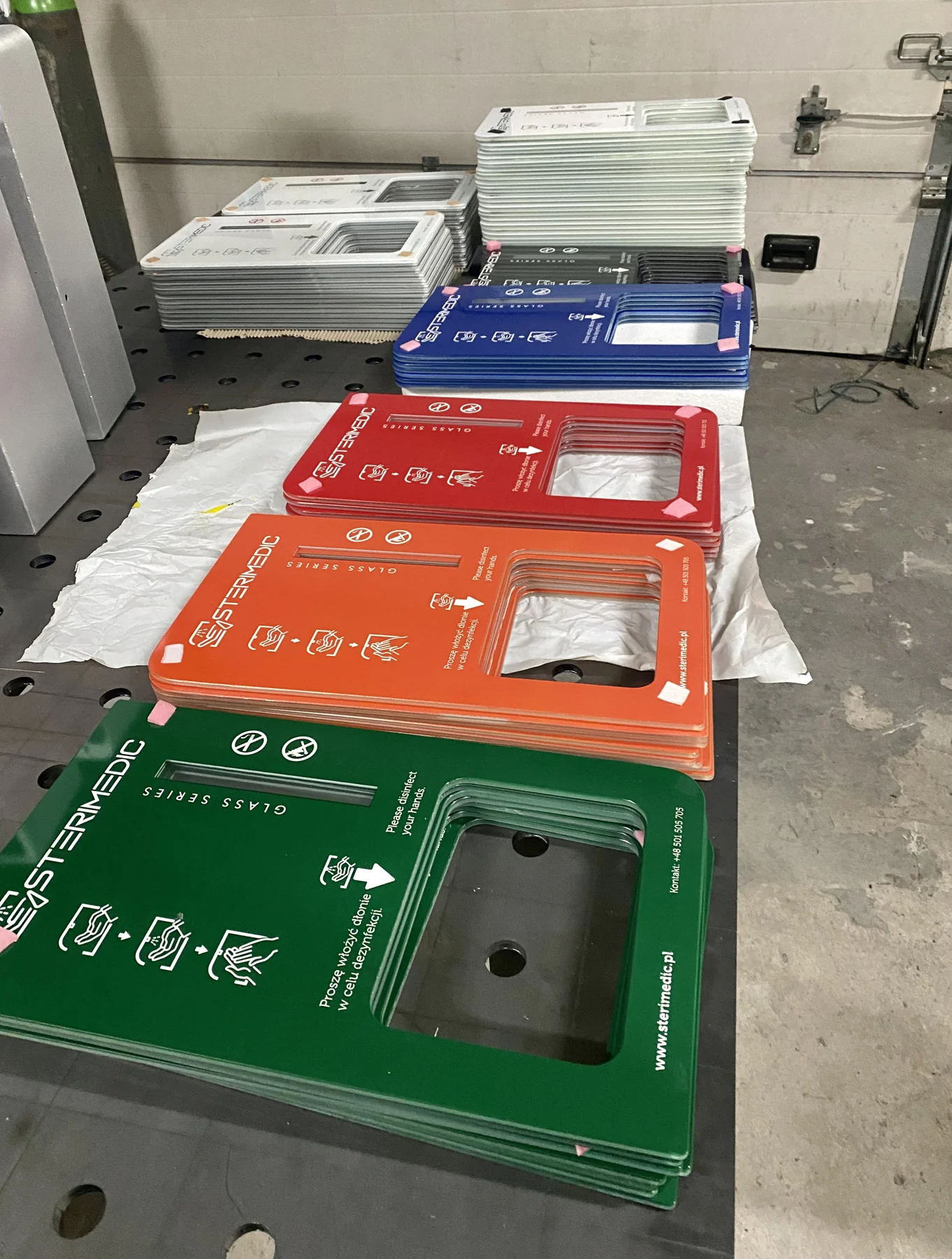 The first colourful Sterimedic fronts