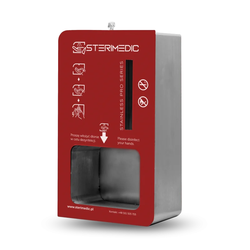 Sterimedic Stainless Pro Series — Red