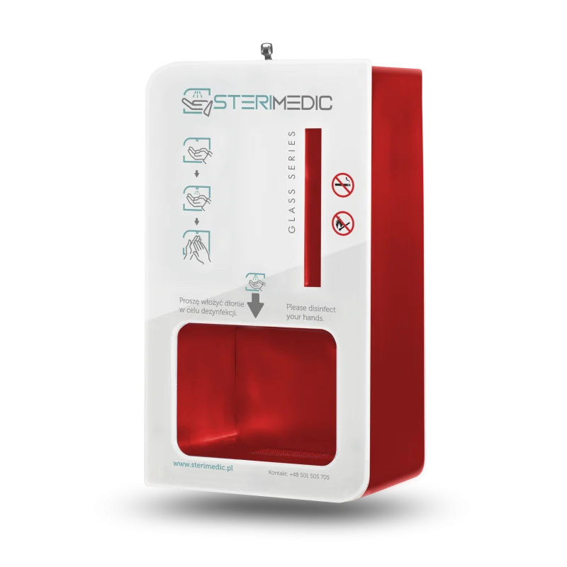 Sterimedic Glass Series — White / Red
