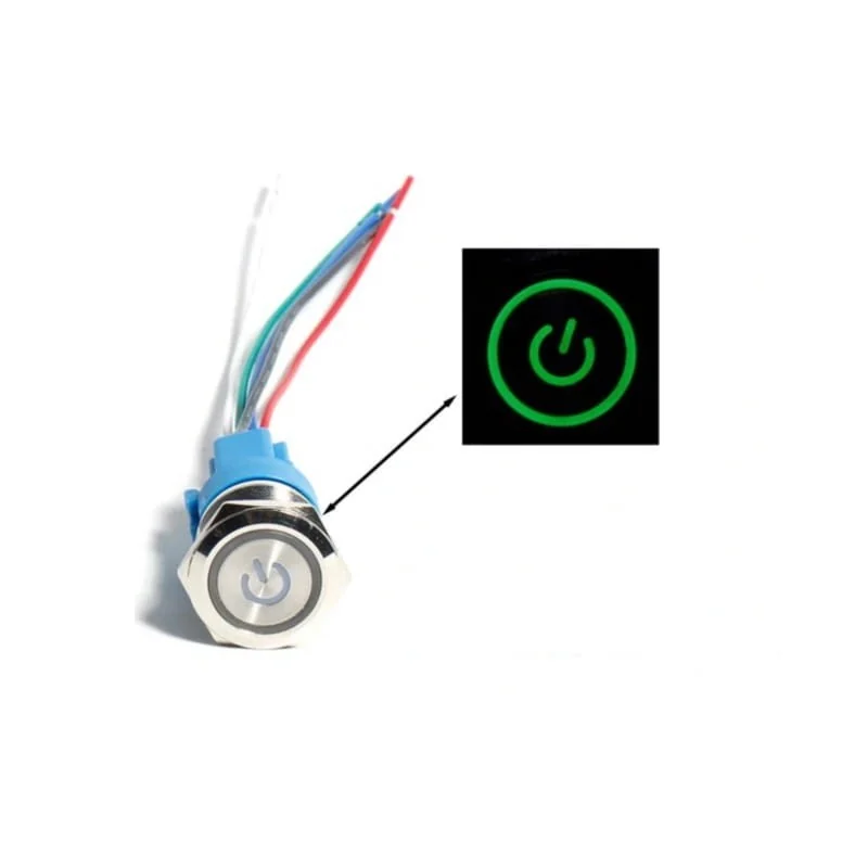 230 V waterproof push-button switch