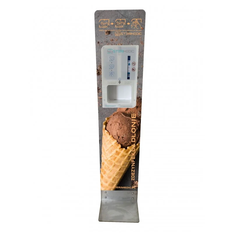 Sterimedic stand for ice cream shops