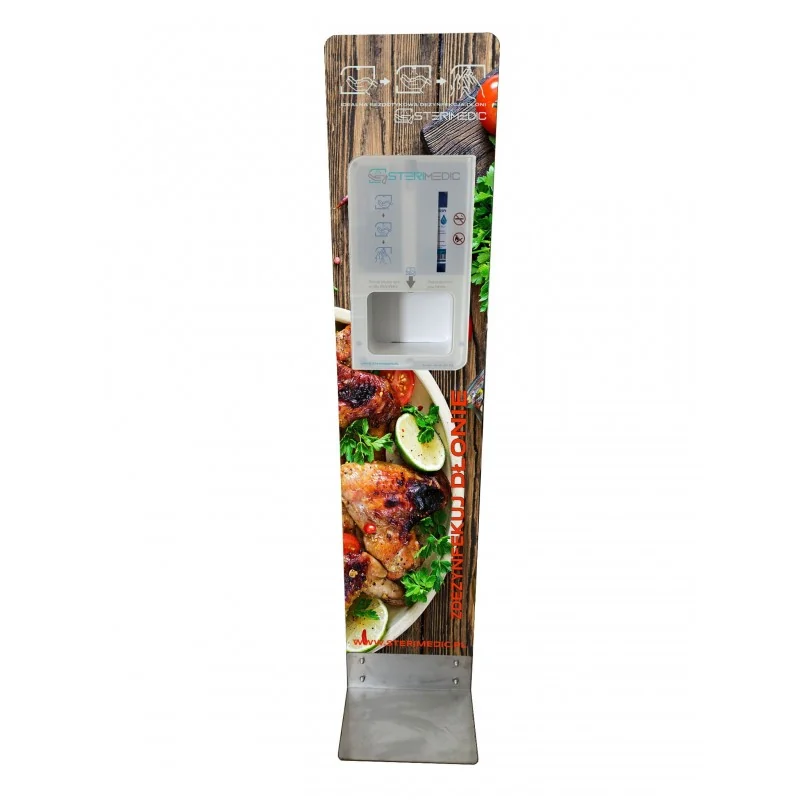 Sterimedic stand for restaurants