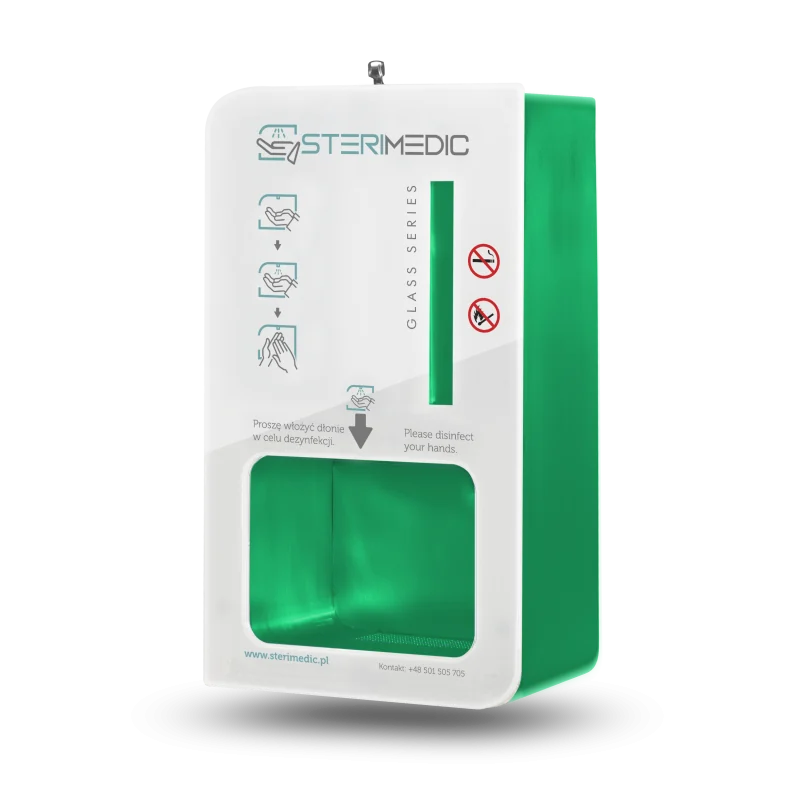 Sterimedic Glass Series — White / Green